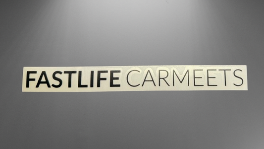 FASTLIFE AUFKLEBER SEITENSCHEIBE