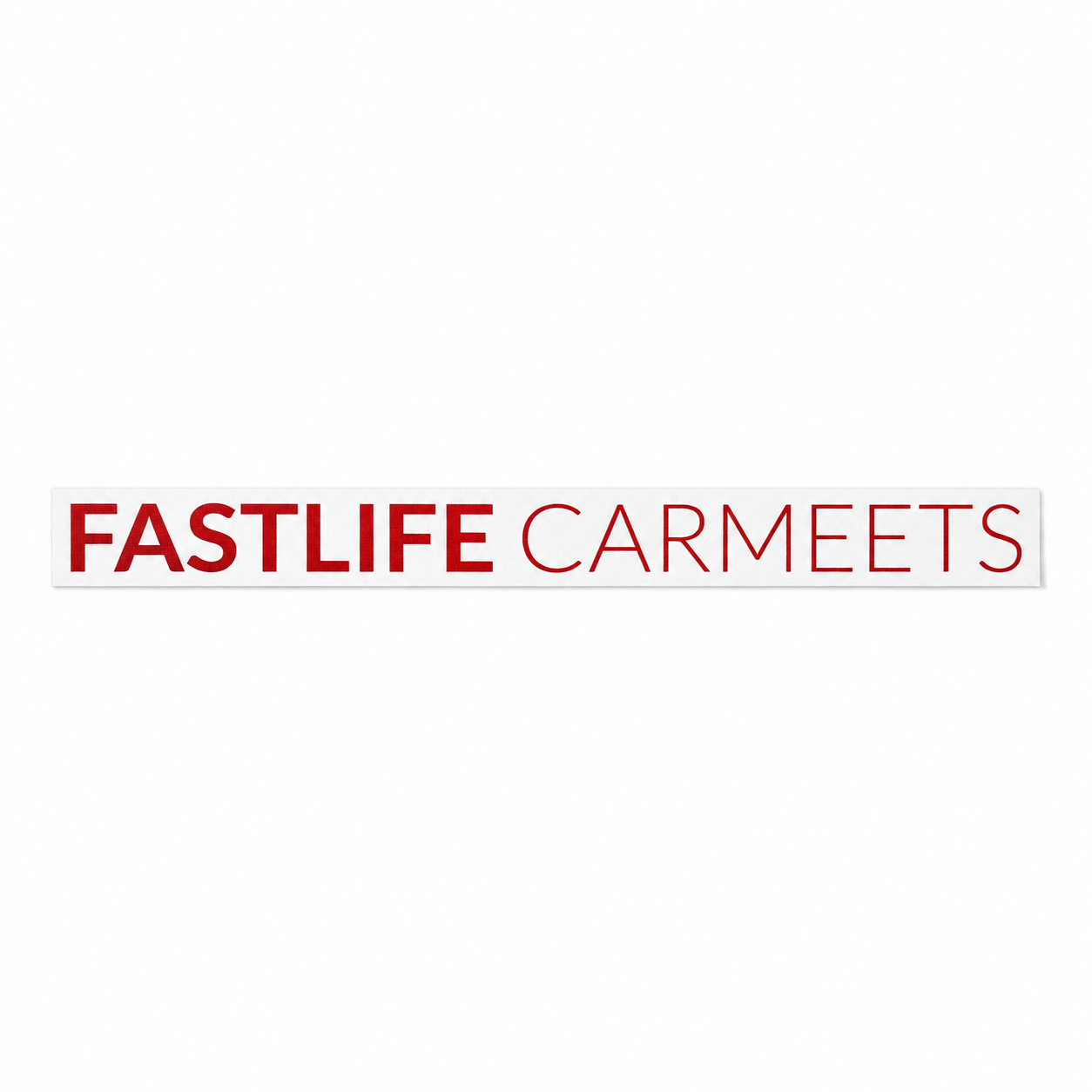 FASTLIFE AUFKLEBER SEITENSCHEIBE